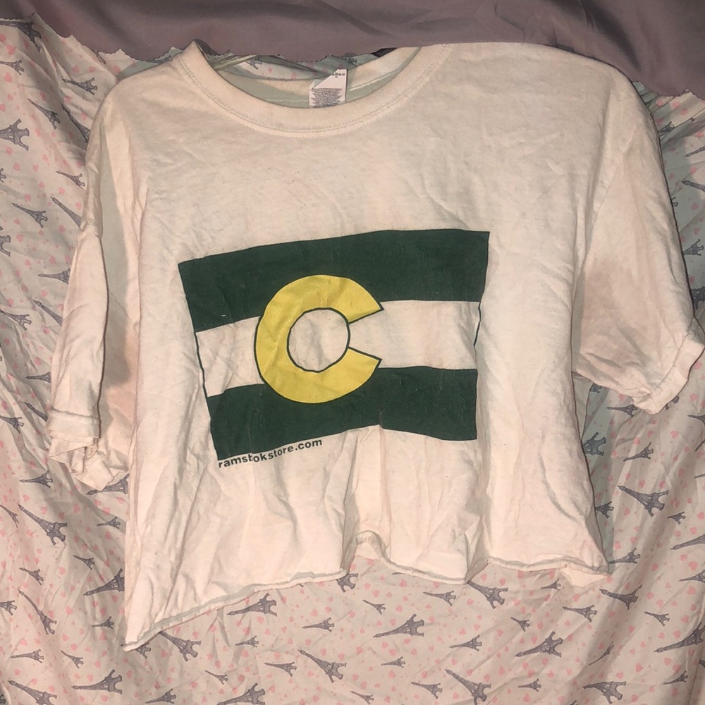 Cropped Worn Colorado t-shirt
